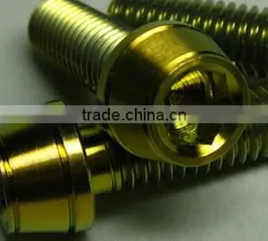 DIN 912 ISO 7380 Titanium Bolt /screw for Mountain Bike Made in China thumbnail-6