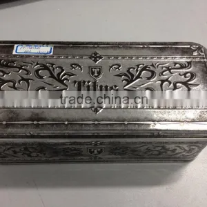 0101-Wholesale Rectangle Nostalgic Metal Tin Box/candy Box/watch Box thumbnail-1