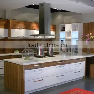 New Design Modern Kitchen Cabinet With PVC/UV/glossy thumbnail-3