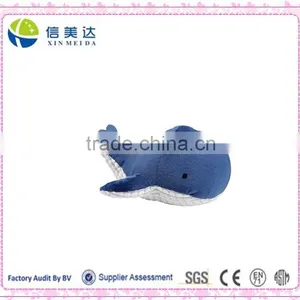Small Size Marine Sea Plush Blue Whale Toy thumbnail-1