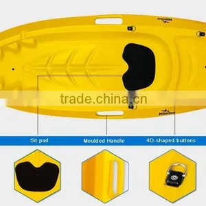 Popullar! Single Person Plastic Pool Boat For Kids Present thumbnail-2