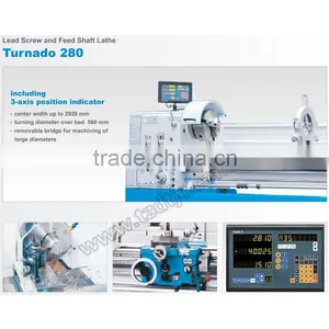 Turnado 280/1500 Lead Screw and Feed Shaft Lathe thumbnail-3
