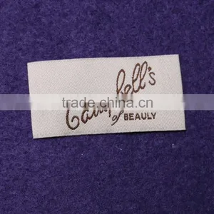 2016 Good Quality Woven Clothing Label Back Neck Labels Hem Label thumbnail-5