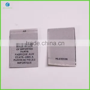 China Customize Brand Name Fabric Cloth Garment Label Woven Cheap Clothing Label thumbnail-4