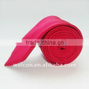 Red Fashion Silk Necktie thumbnail-1