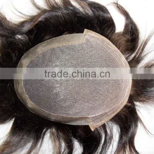 Hair Piece Toupee for Black Men Hair Toupee thumbnail-1