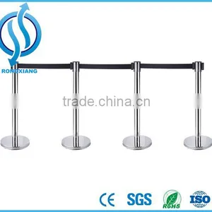 Double Belt Retractable Queue Management Bank Barrier thumbnail-2