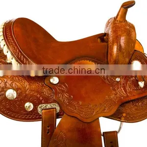New Horse Western Pleasure Saddle Premium Quality WS161 thumbnail-3