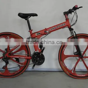 Mountain Bike 26-Inch High-Carbon Mountain Bike Dual Front And Rear Suspension Folding Mountain Bike Cycling Sell Like Hot Cakes thumbnail-1