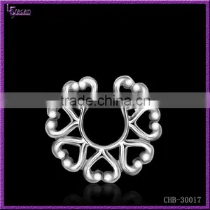 Magnetic Vintage Hearts Decoration for Piercing Nipple thumbnail-1