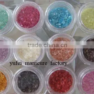12 Color Acrylic UV Gel Nail Art Glitter Dust Walnut Shell Powder thumbnail-1