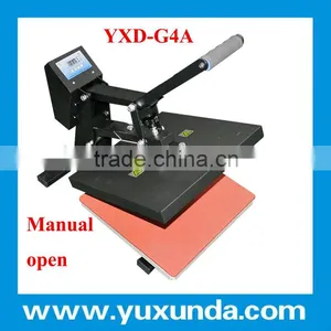 Yuxunda G4AS High Quality Pull-out and Auto-open High Pressure t Shirt Heat Press Machine thumbnail-5