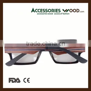 2016 Hot Sale Wood Optical Glasses With Polarized Lenses Fashion Style for Man&Women thumbnail-2