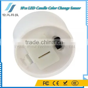 3Pcs LED Lectronic Candle Light Changing Color 7 Colors thumbnail-5