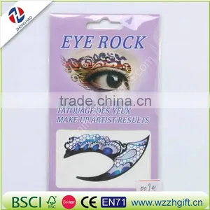 Charming Eye Art Tattoo Temporary Stickers Eye Liner DIY Decorations 6 Designs Chosen thumbnail-4