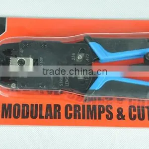 Hand Tools Supplier CAT5 Rj45 Rj11 Rj12 Wire Lan Network Cable Crimping Tool Strip Crimp Pc Network Tool 10p/8p/6p/4p thumbnail-6