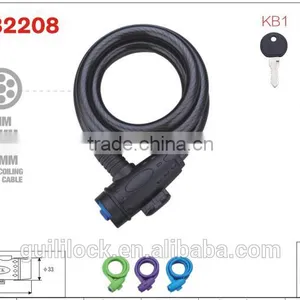 Bicycle Lock,Bike Lock,Spiral Lock HC82208 thumbnail-1