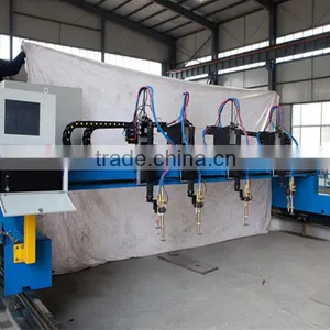 Cnc Control Big Capacity High Precision Plasma Fine Cutting Machine True Hole Tech thumbnail-1