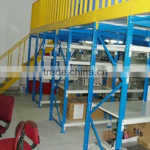 Warehouse Storage Mezzanine Shelving Platform thumbnail-2