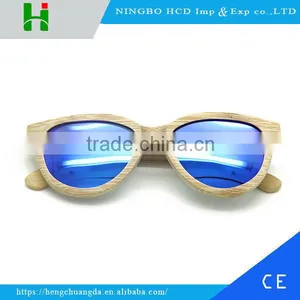 2016 Wood Designer Bamboo Sunglasses With Polarized Lens thumbnail-1
