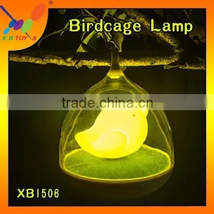 2015 New Product Hot Selling Creative Birdcage Shaped Lamp Lovely Touch Mini USB Rechargeable LED Night Light thumbnail-4