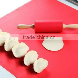 2015 New OEM Silicone Rolling Pin With Wooden Handle thumbnail-2