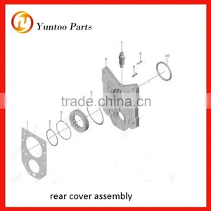 Qijiang Gearbox Assembly Transmission Parts Rear Cover Assembly 1701-02338-05 thumbnail-1