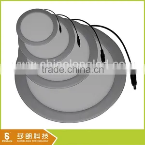 White Black Silver Colour Round Led Panel Light be Used to Home or Offices Lighting thumbnail-4