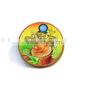 Tea Set Tin Containers Supplier,tea Can With Airtight Lid,round Green Tea Metal Cans thumbnail-3