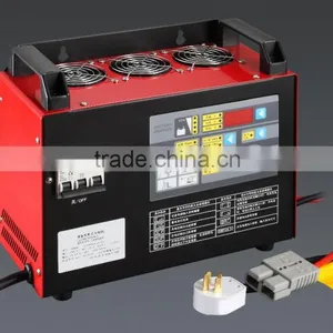 Electric Tour Buses and Cars Battery Smart Fast Charger 48V/80A for Electric Cars Vehicle thumbnail-1