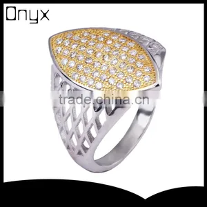 Sterling Silver Jewelry Men's Fashion Silver Ring thumbnail-1