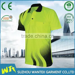 Wholesale Cheap Polyester Sport Shirt High Quality Sport Wear Tshirt Custom Sport t Shirt in Summer thumbnail-1