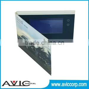 7 Inch Video Brochure Module/LCD Video Greeting Card Module thumbnail-3