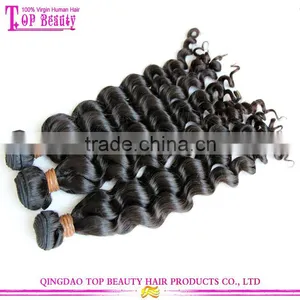 Natural Loose Wave 100 Human Peruvian Virgin Hair Loose Wave Remy Virgin Peruvian Hair thumbnail-4