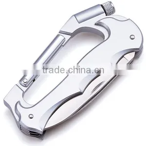 With Bottle Opener Multifunction Aluminum Carabiner Hook thumbnail-4