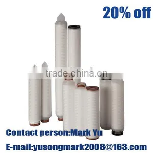Food Grade PP/PES Pleated Filter Cartridge for Water/juice/wine/beverage/beer/drinking Making With Good Price thumbnail-6