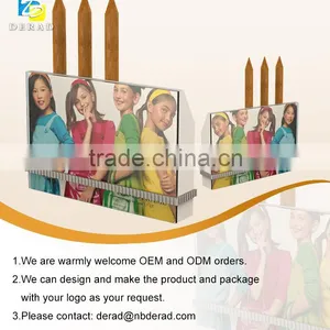 MDF Pen Holder Which Can Install Decorative Photo Picture Nature Pictures Photo thumbnail-2
