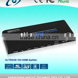 Ultra High Speed HDMI Splitter 1x4, 4K*2k, Professional thumbnail-1