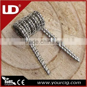 2016 High Quality UD Kan-A1 SS316L Clapton Coil Vaping thumbnail-3