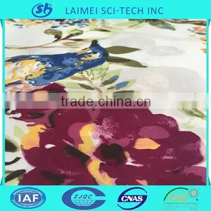 Flower Print Fleece Fabric for Bed Sheet , Best Fabric to Make Bedding thumbnail-2