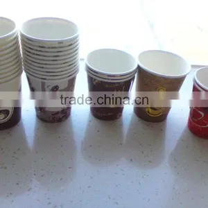 9oz 250g 280g Custom Design Printing Cheap Disposable Paper Cups thumbnail-6