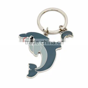 Promotion Custom Metal Animal Shaped Keychain/dolphin Shaped Keychain/ thumbnail-3