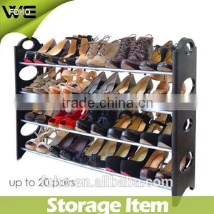 Shoes Rack Plastic Rack Shoe,hot Sale Cheap Stackable Heavy Storage Racks thumbnail-1
