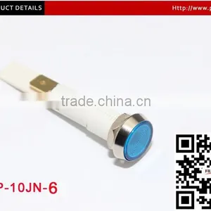 Dia 10mm Nylon PA66 Oven Round 12v Mini Led Light Indicator thumbnail-5