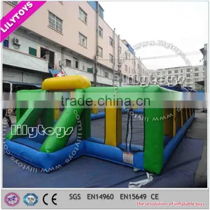 EN14960 Inflatable Football Game for Commercial Use thumbnail-1
