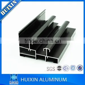Good Quality Bronze Anodized Aluminium Door Aluminum Extrusion Frame thumbnail-1
