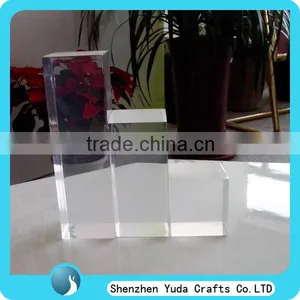 Block Display Stand Acrylic Solid Display Block,transparent Plexiglass Display Cubes thumbnail-1