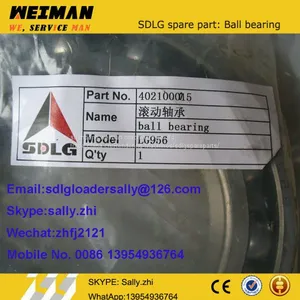 SDLG Ball Bearing, 4021000015, SDLG Loader Spare Parts for SDLG Wheel Loader LG956 thumbnail-2