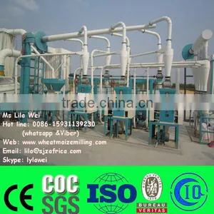 20T Corn Flour Mill Machine of Maize Milling Machine for Uganda thumbnail-1