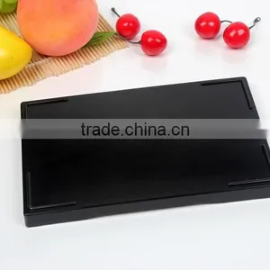 Plastic Rectangular Non-slip Tray thumbnail-2